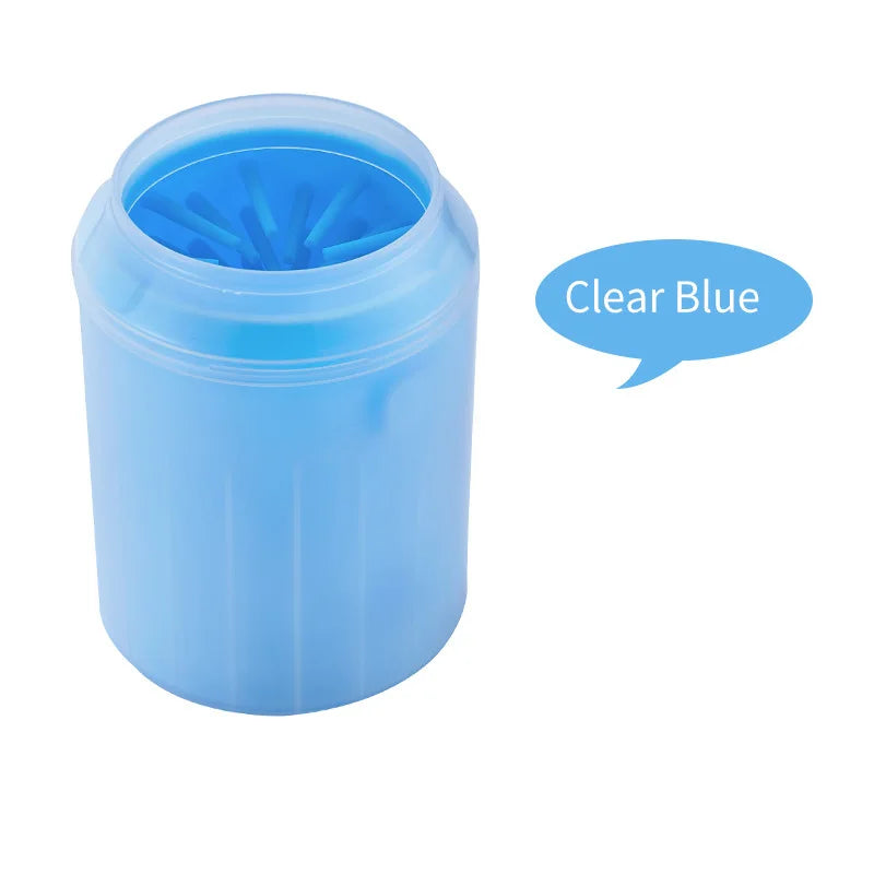 Pet Paw Cleaner Cup – Portable Dog & Cat Paw Washer with Soft Bristles