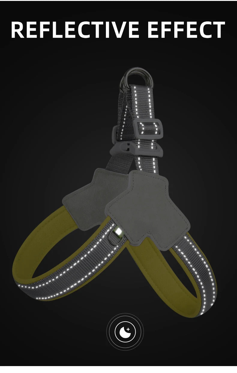 Reflective Dog Harness for Small Medium & Dogs