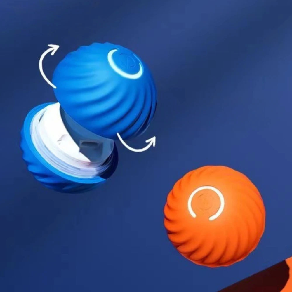 Smart Dog Toy Ball – USB Rechargeable Automatic Moving & Jumping Ball